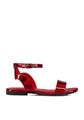 Christian Louboutin Kids Melodie Chick Patent Leather Sandals