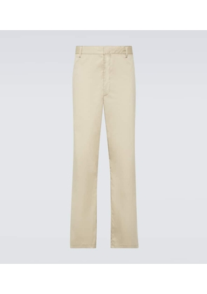 Prada Cotton-blend straight pants