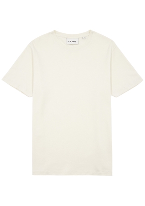 Frame Cotton T-shirt - Ecru - XL