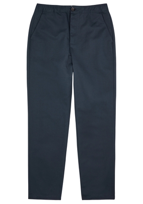Oliver Spencer Cotton-canvas Trousers - Navy - S