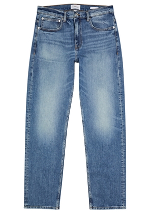 Frame The Straight Faded Jeans - Mid Blu - W30