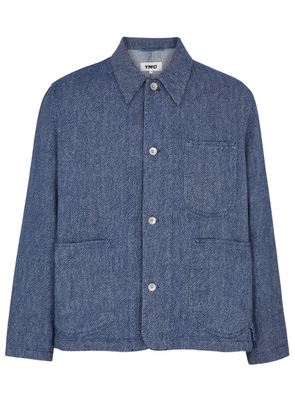 Ymc Labour Chore Linen-blend Jacket - Blue - S