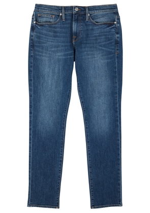 Frame L'Homme Slim-leg Jeans - Dark Blue - W34