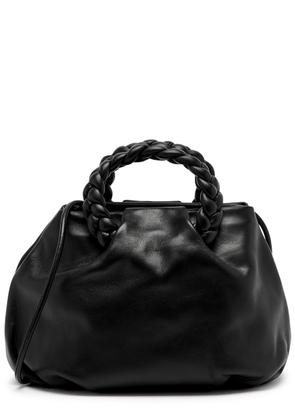 Hereu Bombon Leather Cross-body bag - Black