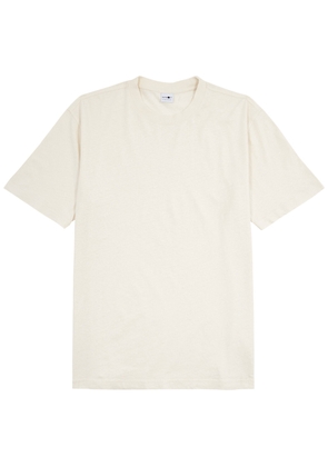 NN07 Adam Linen and Cotton-blend T-shirt - Off White - S