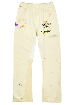 Gallery Dept. Painted Logo-print Cotton Sweatpants - White - L