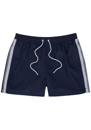 Calvin Klein Logo-jacquard Shell Swim Shorts, Shorts, Navy