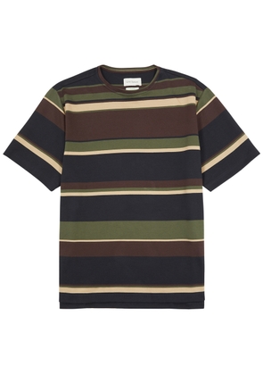 Oliver Spencer Oli's Striped Cotton T-shirt - Multicoloured - XL