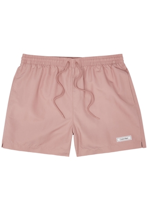 Calvin Klein Logo Shell Swim Shorts - Pink