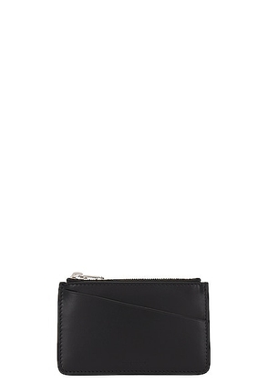 The Row Zipped Keychain Pouch in Black PLD - Black. Size all.
