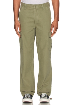 Brixton Waypoint Cargo Pants in Green. Size 34.