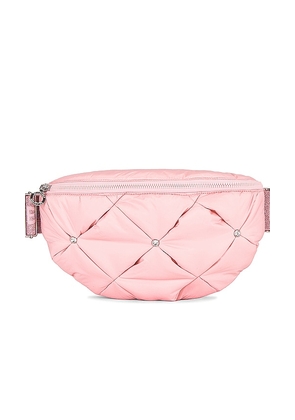 Goldbergh Stones Fanny Pack in Pink.