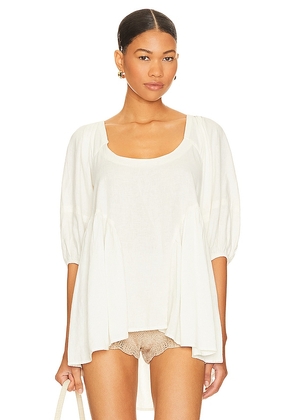 Free People x Revolve Blossom Tunic in White. Size M, XL.