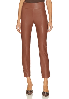 BCBGMAXAZRIA Leather Pant in Tan. Size 12, 2, 4, 6, 8.
