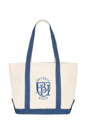 BEVERLY HILLS x REVOLVE Beverly Hills Tote in Cream.