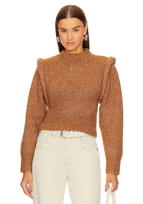 ASTR the Label Luciana Sweater in Tan. Size M, S, XS.