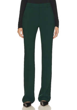 GRLFRND The Suit Trouser in Green. Size M, S, XS.