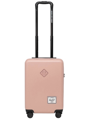 Herschel Supply Co. Heritage Hardshell Carry On in Pink.