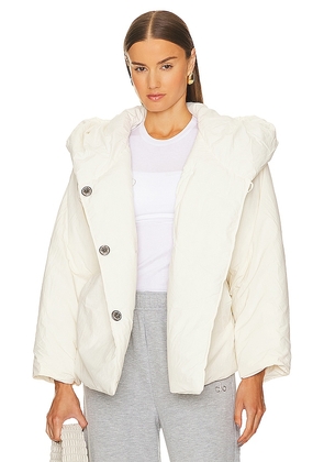 Free People Cozy Cloud Puffer in White. Size M, S, XL.