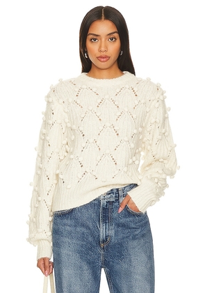 ASTR the Label Lexi Sweater in Cream. Size M, S, XL, XS.