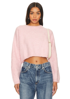 ASTR the Label Clarissa Sweater in Pink. Size M, S.