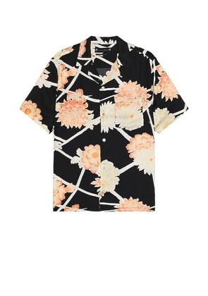 ALLSAINTS Sakura Shirt in Black. Size S, XL/1X.