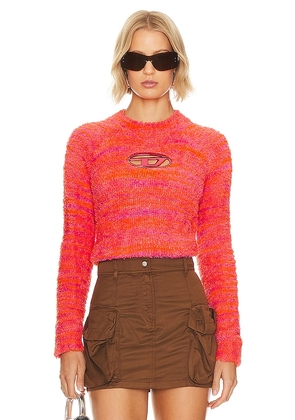 Diesel Kyra Sweater in Coral. Size M, S, XL, XS, XXS.