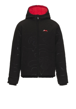 ICECREAM Deboss Jacket in Black. Size M, XL/1X.