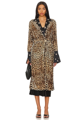 Camilla Soft Coat in Brown. Size M, S.