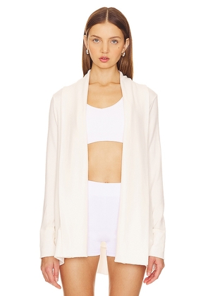 Beyond Yoga Soften Up Cardigan in Ivory. Size M.