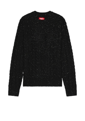 ICECREAM Sprinkles Sweater in Black. Size M, S, XL/1X.