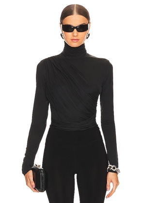 GAUGE81 Patra Bodysuit in Black. Size 36, 38, 40.