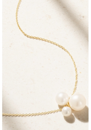 Sophie Bille Brahe - Stella 14-karat Recycled Gold Pearl Necklace - One size