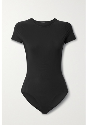 GOLDSIGN - The Jenson Stretch-jersey Thong Bodysuit - Black - x small,small,medium,large,x large