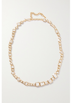 Completedworks - + Net Sustain Recycled Gold Vermeil Cubic Zirconia Necklace - One size