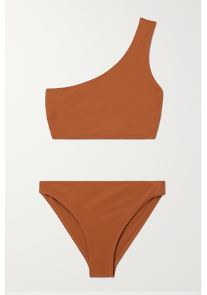 Lido - + Net Sustain Trentadue One-shoulder Bikini - Orange - x small,small,medium,large,x large