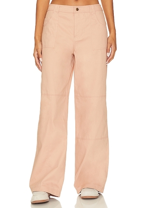 LPA Livia Workwear Pant in Rose. Size M, S, XS, XXS.