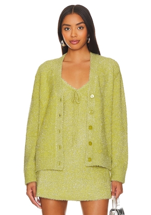 JoosTricot Cardigan in Green. Size M, S, XS.