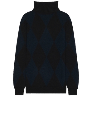 Perfect Moment Diamond Sweater in Black. Size M, S, XL.