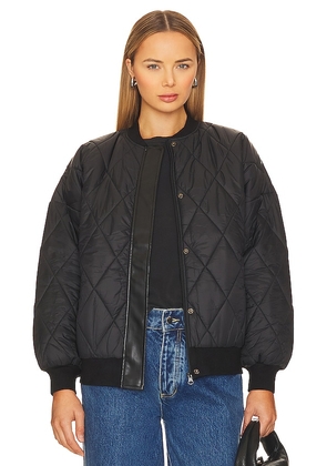 Lovers and Friends Julie Quilted Jacket in Black. Size M, S, XL, XS, XXS.