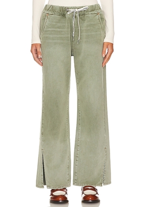 One Teaspoon Roadhouse Drawstring Jeans in Sage. Size M, S, XL.