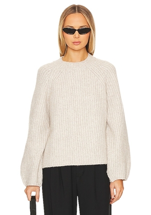 L'Academie Tamsin Sweater in Neutral. Size M, S, XL, XS.