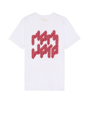 Mami Wata Dice Word Tee in White. Size M, S.
