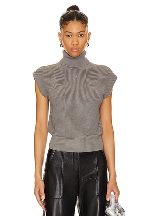 Nation LTD Sleeveless Sweater in Grey. Size S, XL/1X.