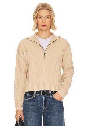 PAIGE Maylene Sweater in Beige. Size XL, XS.