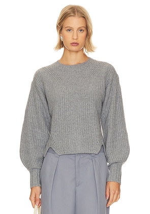 PAIGE Palomi Sweater in Grey. Size M, S, XL, XS.