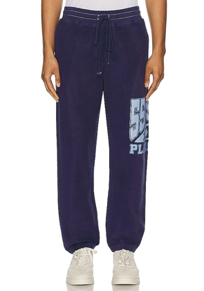 Pleasures 53x Inside Out Sweatpants in Navy. Size M.