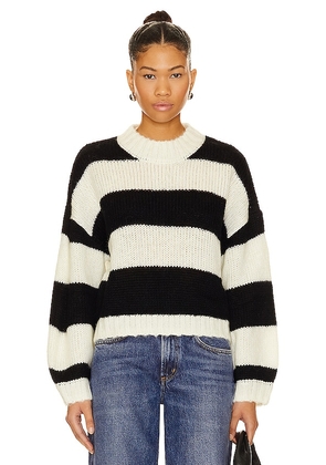 ROLLA'S Weekend Sweater in Black,White. Size M, S, XS.