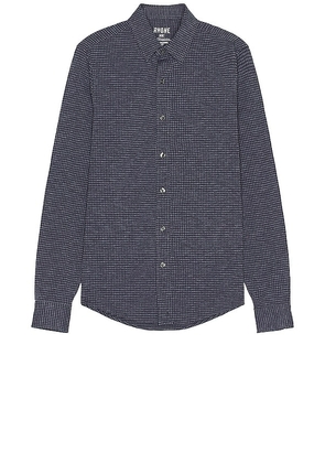 Rhone Commuter Slim Fit Shirt in Navy. Size M, S, XL/1X.