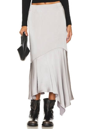 Steve Madden Lucille Skirt in Grey. Size M.
